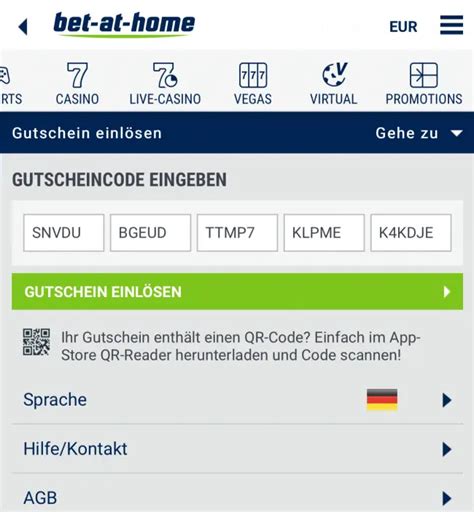 bet at home gutschein code|Aktueller bet.